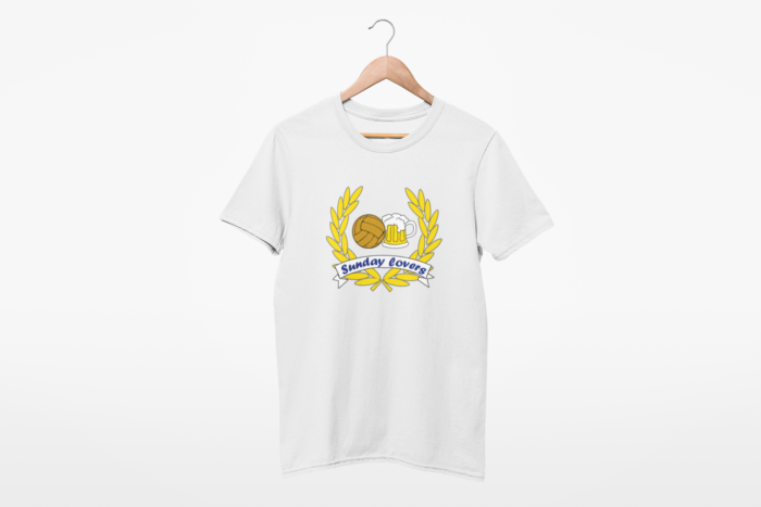 mockup of a t shirt hanging against a solid background 26878 20