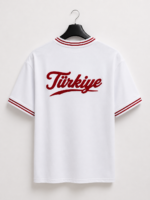 2002 Ruhuyla Nakışlı Oversize T-Shirt – Dünya Kupası Özel Serisi - Görsel 3