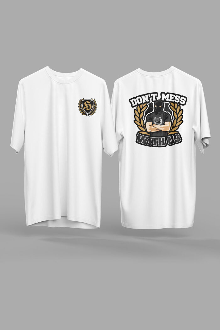 Don't Mess With Us Oversize Tshirt - Görsel 3