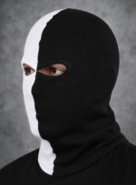 ⬛⬜ Siyah-Beyaz Kar Maskesi - Görsel 2