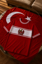Dünya Kupası Özel Serisi Kişiye Özel Baskılı Türkiye Oversize T-Shirt | İsim & Numara Baskılı Unisex Tasarım - Görsel 2